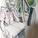 Sketch of Pete . % janccrouch tarafından hazırlanan Geleneksel illüstras, Ve on projesi - 08.29.2021