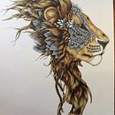 Guardian Angel. Een project van  Artistieke tekening van Tammy Zuniga - 30.08.2021