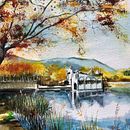 Mi Proyecto del curso: Paisajes naturales en acuarela. Un progetto di Belle arti, Pittura e Pittura ad acquerello di Valérie - 24.08.2021
