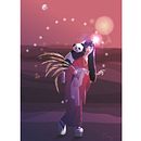 Mi Proyecto del curso: Ilustración vectorial con efectos de luz. Un projet de Illustration traditionnelle, Illustration vectorielle, Illustration numérique , et Conception numérique de clazzeriniv - 30.09.2021