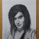 Retrato de Cristina Scabbia  . % arturo_antoniomf tarafından hazırlanan Geleneksel illüstrasyon, Güzel sanatlar, Eskiz çizimi, Kalem Çizimi, Çizim, Portre Çizimi, Gerçekçi Çizim, Sanatsal Çizim, Ve Şekil Çizimi projesi - 03.28.2020