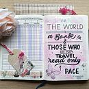 Mi Proyecto del curso: Introducción al bullet journal ilustrado. Un progetto di Illustrazione tradizionale, Artigianato, Lettering, Disegno, Disegno artistico, Illustrazione botanica, DIY, H e lettering di Andrea Gutierrez - 01.09.2021