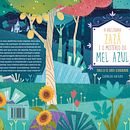 A abelhinha Zazá e o mistério do mel azul. Un progetto di Illustrazione tradizionale di Cláudia Bispo - 01.09.2021