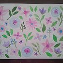 Mi Proyecto del curso: Estampados florales en acuarela con colores vibrantes. Een project van Traditionele illustratie, Patroonontwerp, Aquarelschilderen y  Botanische illustratie van Normis Galindo - 29.08.2021