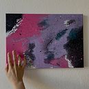 universe . % Ema Zackova tarafından hazırlanan Akrilik Bo, Ve ama projesi - 09.02.2021