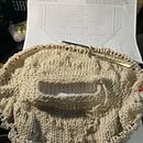 Mi Proyecto del curso: Introducción al punto con agujas circulares. Un proyecto de Diseño de complementos, Bordado y Tejido de María Eugenia Garcia - 03.09.2021