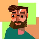 Mi Proyecto del curso: Ilustración digital con formas geométricas para principiantes Ein Projekt aus dem Bereich Traditionelle Illustration, Vektorillustration und Digitale Illustration von Kimberly Chan - 04.09.2021