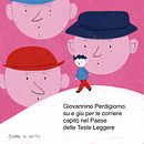Teste Vuote - Gianni Rodari. Ilustração tradicional projeto de Samantha Bisogno - 05.09.2021