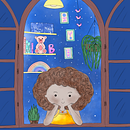 Bella e a Noite. Traditional illustration, Character Design, Children's Illustration, and Narrative project by Keu Apoema - 09.05.2021