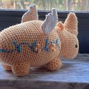 Amigurumi Rhino. Crochet project by Maria Ordonez - 09.05.2021
