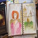My project in Artistic Watercolor Sketching: Dare to Express Your Ideas course. Un progetto di Illustrazione tradizionale, Bozzetti, Creatività, Disegno, Pittura ad acquerello e Sketchbook di Theresa A. - 05.09.2021