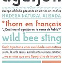 AGUIJÖN, tipografía geométrica, funcional y sin serifa. . Un proyecto de Tipografía de Antonio Ramón Luque Miranda - 07.09.2021