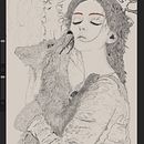 Mi Proyecto del curso: Retrato ilustrado con Procreate. Projekt z dziedziny Trad, c, jna ilustracja, Grafika wektorowa, Ilustracja c, frowa i Portret użytkownika Isabel Zamora Arana - 28.10.2021
