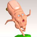 Diseño y modelado de art toy con zbrush, proyecto personal.. 3D, Design de personagens, Design de jogos, Design de produtos, Design de brinquedos, Modelagem 3D, Videogames, Concept Art, Design de personagens 3D, 3D Design, Design digital, Design de videogames, To, e Art projeto de Israel Delgado Blanco - 07.09.2021