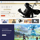 PlayStation.com Editorial. Editorial Design, Writing, Cop, writing, and Marketing project by Helena Pearce - 09.07.2021