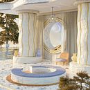 "A place to be alone"- From the course of @camille.boldt . Arhitectură, Arhitectură de interior, Arhitectura digitală și ArchVIZ de Franco Rosetti - 09.06.2021