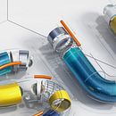 Subsea Connect Ein Projekt aus dem Bereich 3-D-Lettering, 3D, Br und ing und Identität von Alper Dostal - 08.09.2021