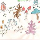 My project in Illustrated Pattern Design course. Un progetto di Design, Illustrazione tradizionale, Pattern design e Stampa di Barbara Price - 07.09.2021