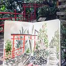Green attitude. Traditional illustration project by Elodie - 09.08.2021
