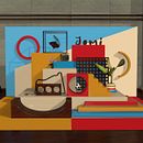 Mi Proyecto del curso: Composiciones abstractas con Cinema 4D. Un proyecto de 3D, Modelado 3D y Diseño 3D de Andrea Ponce de León Serrano - 08.08.2021