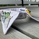 My project in Basic Embroidery Techniques: Stitches, Compositions, and Color Ranges course. Projekt z dziedziny Projektowanie dodatków, Projektowanie ubrań,  Haft i Teoria barw użytkownika Siv Kleiberg - 10.09.2021