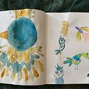 My Studies in Illustration Techniques to Unlock your Creativity course Ein Projekt aus dem Bereich Design, Traditionelle Illustration, Bildende Künste, Malerei, Kreativität, Kreativität mit Kindern und Sketchbook von Abbey - 01.09.2021