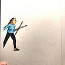 Fear of the white page. Un proyecto de Ilustración tradicional de Esther van Wageningen - 11.09.2021