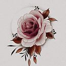 My project in Botanical Tattoo Design with Procreate course . % Mary Poiron tarafından hazırlanan Geleneksel illüstras, on, Dijital İllüstras, on, Dövme Tasarımı, Botanik İllüstras, Ve on projesi - 09.11.2021