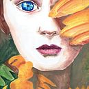 Miranda B.. Fine Arts, Painting, Watercolor Painting, and Portrait Drawing project by nathalie_p - 09.12.2021