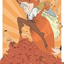 Creating a Character Design lineup for a Fantastic Mr Fox animated series . Design de caractere & Ilustrație tradițională de Julia Beddows - 05.07.2020