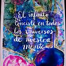 Mi Proyecto del curso: Técnicas modernas de acuarela "Infinito". Een project van Traditionele illustratie,  Beeldende kunst, Schilderij y Aquarelschilderen van Rebeca Alejandra Acuña Rojas - 31.08.2021