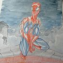 Mi Proyecto del curso: Dibujo de personajes expresivos. Traditional illustration, Character Design, Comic, Pencil Drawing, Drawing, Watercolor Painting, and Manga project by Daniel Zamora Rodríguez - 09.12.2021