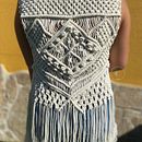 Mi Proyecto del curso: Macramé: crea prendas de ropa únicas. Un proyecto de Diseño de complementos, Artesanía, Tejido y Macramé de incarti73 - 12.09.2021