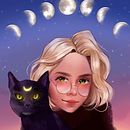 Meu projeto do curso. Traditional illustration, Drawing, Digital Illustration, Portrait Drawing, Digital Drawing, and Digital Painting project by Carolina Freitas - 09.13.2021