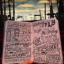 Illustrating and Lettering Song Lyrics to "Me and the Sky". Traditional illustration, Lettering, Drawing, Artistic Drawing, H, and Lettering project by Grace Frösén - 09.13.2021