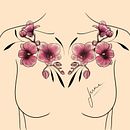Mon projet du cours : Conception de tatouages végétaux avec Procreate. Ilustração tradicional, Ilustração digital, Desenho de tatuagens e Ilustração botânica projeto de Sofia Lopez - 13.09.2021