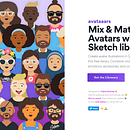 Avataaars. Un proyecto de Diseño, UX / UI e Ilustración tradicional de Pablo Stanley - 14.09.2021