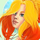 Mon projet du cours : Portrait de personnages féminins avec Procreate. Projekt z dziedziny Trad, c, jna ilustracja, Ilustracja c, frowa, R, sunek c i frow użytkownika Julie Piette Hubert - 13.09.2021