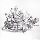 My project in Surrealistic Fineliner Illustration course. Een project van Traditionele illustratie, Tekening met potlood,  Tekening, Realistische tekening,  Artistieke tekening y  Illustratie met inkt van eevei - 14.09.2021