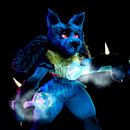 Lucario: Creación de pelo 3D con XGen de Maya . Een project van 3D,  3D-modellering, 3D-karakterontwerp y  3D-ontwerp van Julian Vargas Cataño - 12.09.2021
