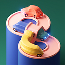 Magic Cars Ein Projekt aus dem Bereich Traditionelle Illustration, Motion Graphics und 3D von Christophe Zidler - 15.09.2021