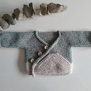Mi Proyecto del curso: Tejido de punto para prendas infantiles. Un progetto di Fashion design, Fiber Art, DIY e Uncinetto di Lucy - 16.09.2021