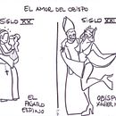 El amor del Obispo antes y ahora Ein Projekt aus dem Bereich Schrift, Comic und Zeichnung von esther_name - 16.09.2021