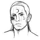 Dark slim project . Un proyecto de Ilustración tradicional, Ilustración digital y Diseño de tatuajes de bastian_meyer11 - 17.09.2021