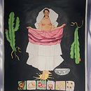 Mujer tejuana. Un proyecto de Ilustración tradicional, Diseño de personajes, Diseño gráfico y Pintura de Fer Márquez - 04.04.2021