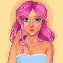 Mi Proyecto del curso: Retrato de personajes femeninos con Procreate . Ilustrasi tradisional, Ilustrasi Digital, Dan Gambar Digital proyek oleh Andja Rueda - 09.18.2021