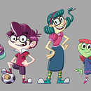 Mi Proyecto del curso: Diseño de personajes retro para animación. Animation, 2D Animation, and 3D Character Design project by Rafael González - 09.18.2021