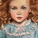 My project in Watercolor Portrait from a Photo course. Traditional illustration, Portrait Drawing, and Watercolor Painting project by brenda_mickelson - 09.19.2021