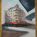Mon projet du cours : Dessin architectural à l’aquarelle et à l’encre Ein Projekt aus dem Bereich Skizzenentwurf, Zeichnung, Aquarellmalerei, Architektonische Illustration, Sketchbook und Illustration mit Tinte von jf.gruau - 20.09.2021