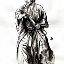 My project in India Ink Illustration with Japanese Influence course. Ilustração tradicional, Desenho e Ilustração com tinta projeto de Johnny Alves - 18.09.2021